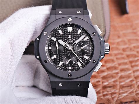 hublot big bang all black carbon replica|hublot big bang edition.